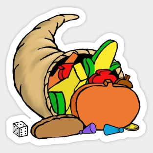 Board Game Cornucopia Sticker